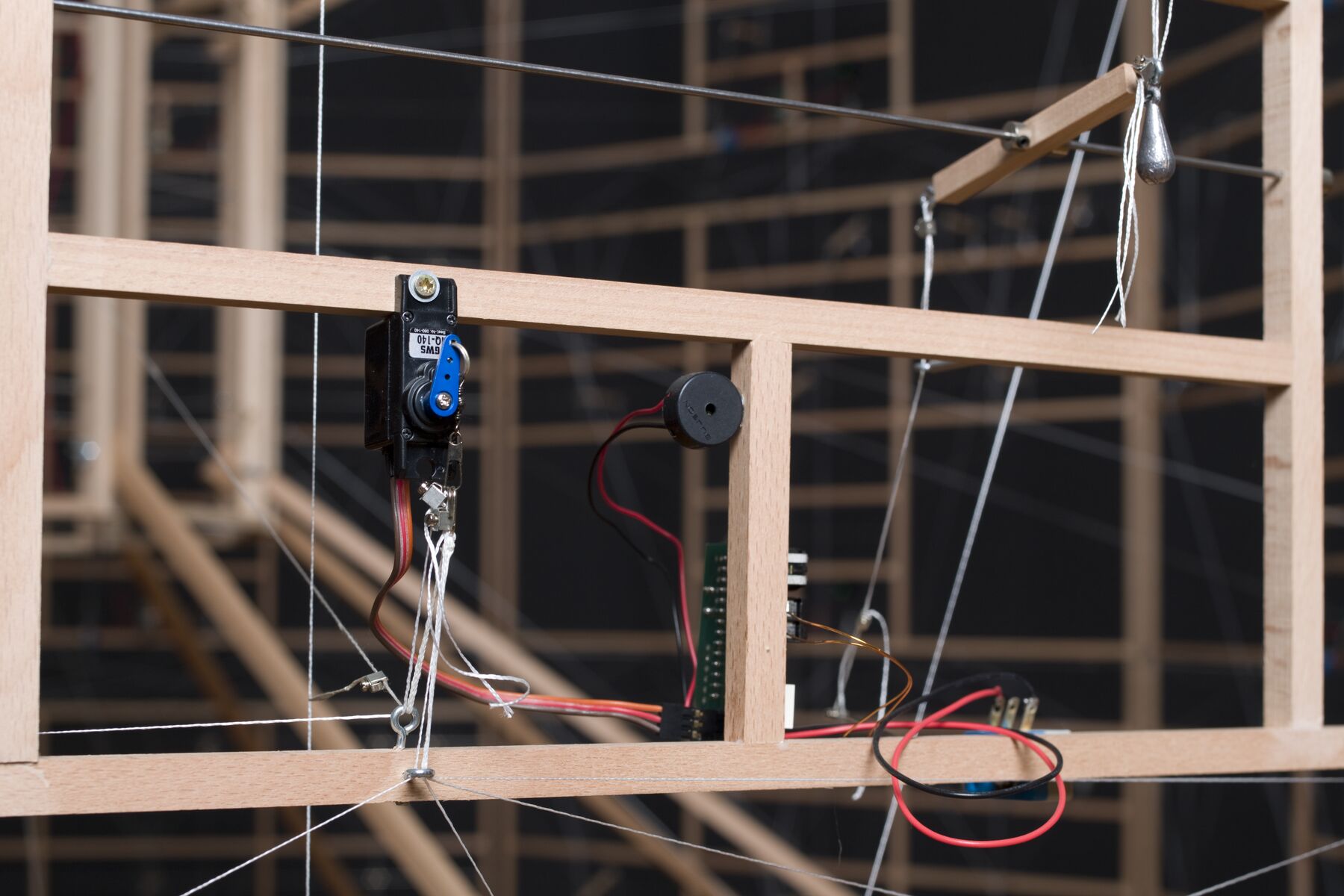 Rechnender Raum - Detail, 2008